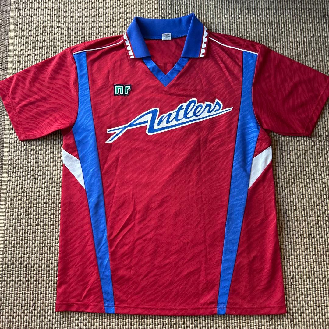 希少✨1992年　Jリーグ 鹿島アントラーズ　ホーム半袖ユニフォーム　エネーレ