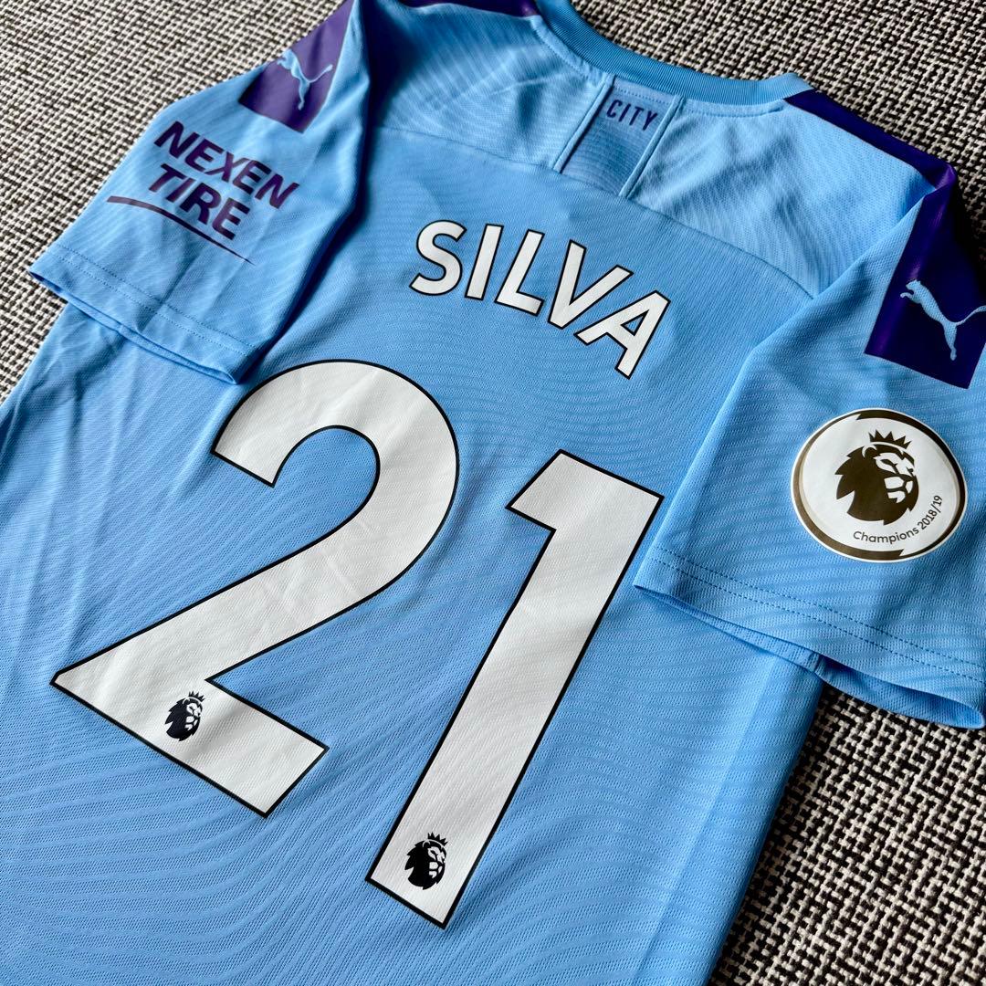 【125周年モデル】ダビド・シルバ ＃２１ マンチェスターシティ１９／２０（H）