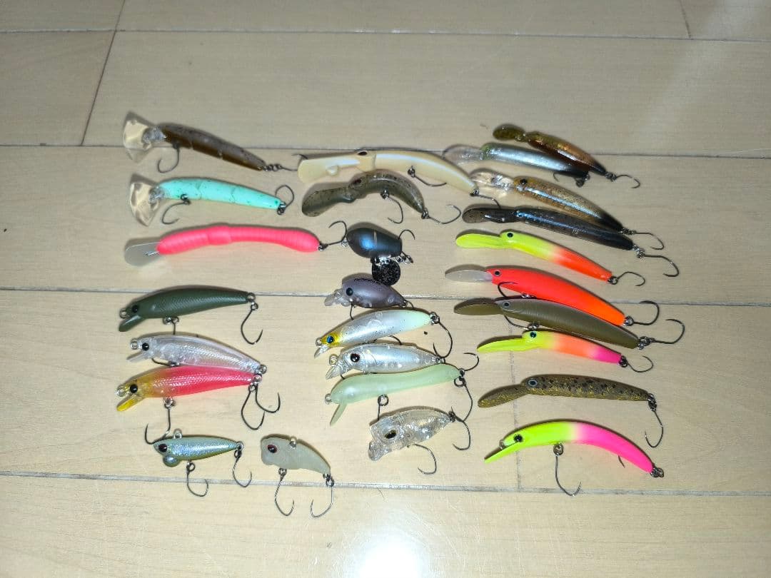 【バラ売り不可】エリアトラウト引退セット