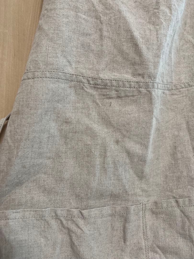 バーミキュラ エプロン リネン natural