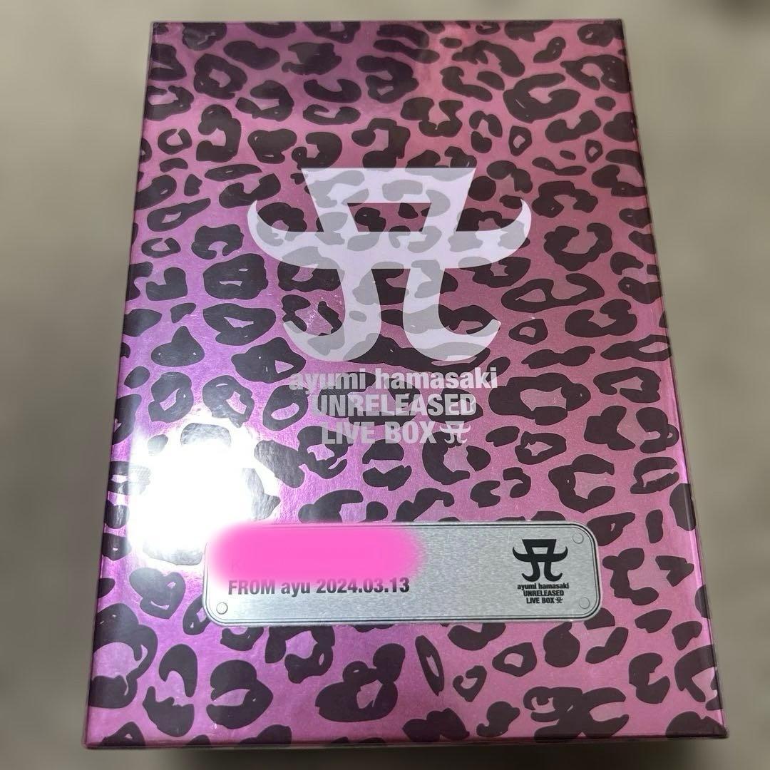 浜崎あゆみ 完全受注生産限定盤 UNRELEASED LIVE BOX