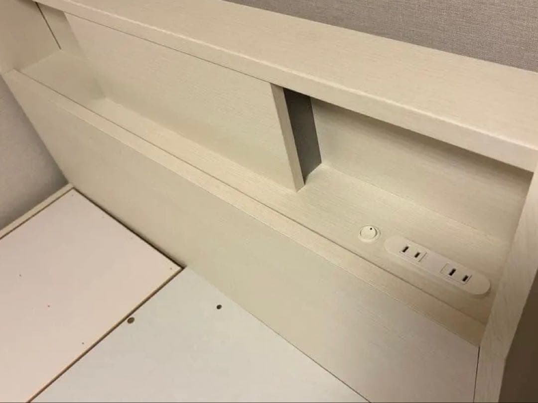 ニトリ　シングルベッドフレーム(アザン3 チェスト40J/WW)※解体済み