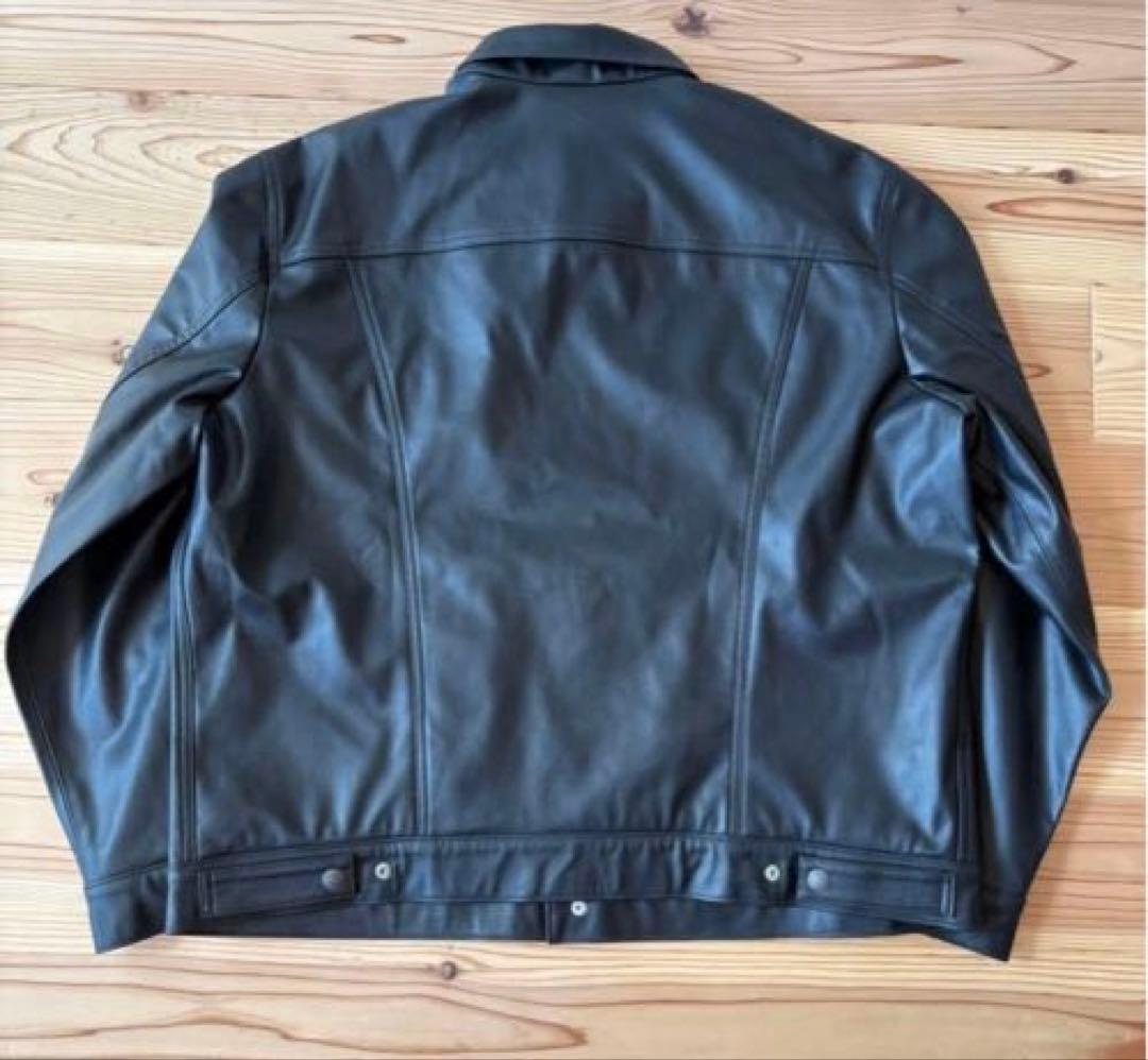 ジャケット・アウター LEVI'S JP Limited Leather Trucker Jacket
