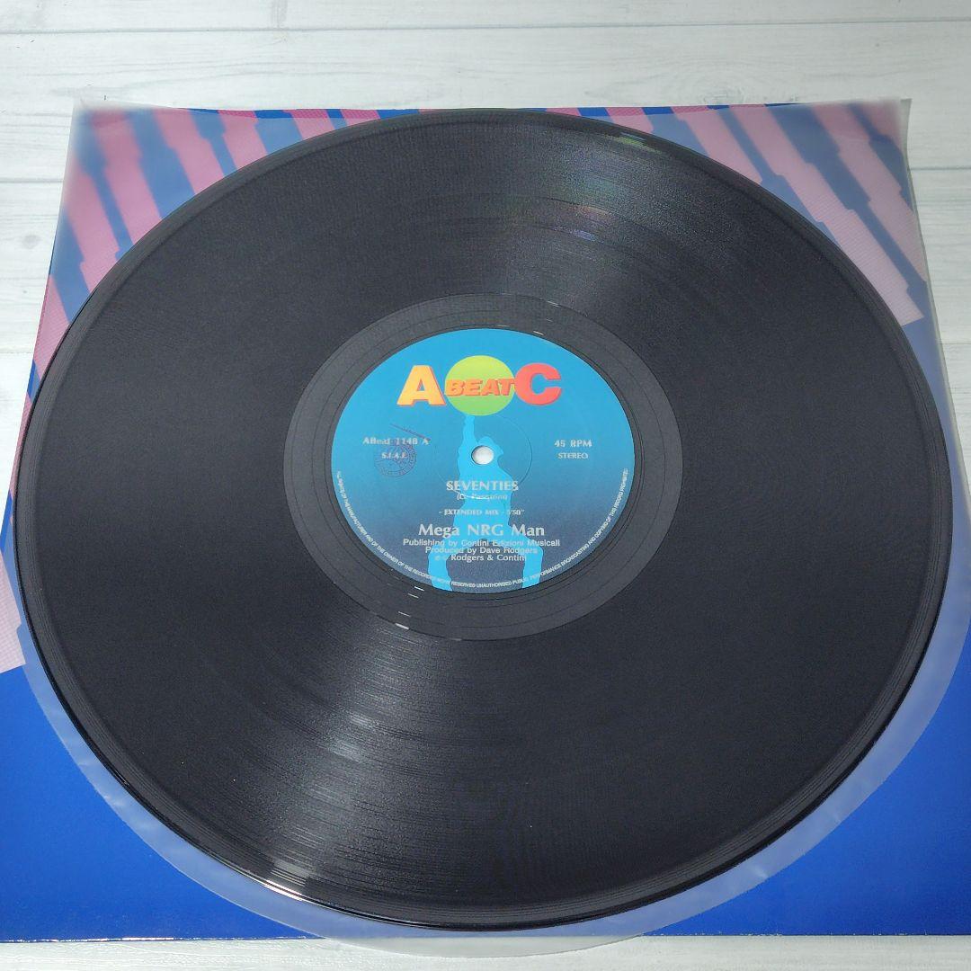 Mega NRG Man / SEVENTIES 12インチ ユーロビート
