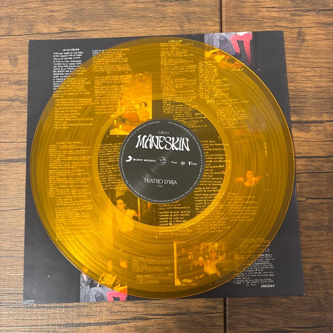 maneskin Teatro D'ira Vol. 1 レコード