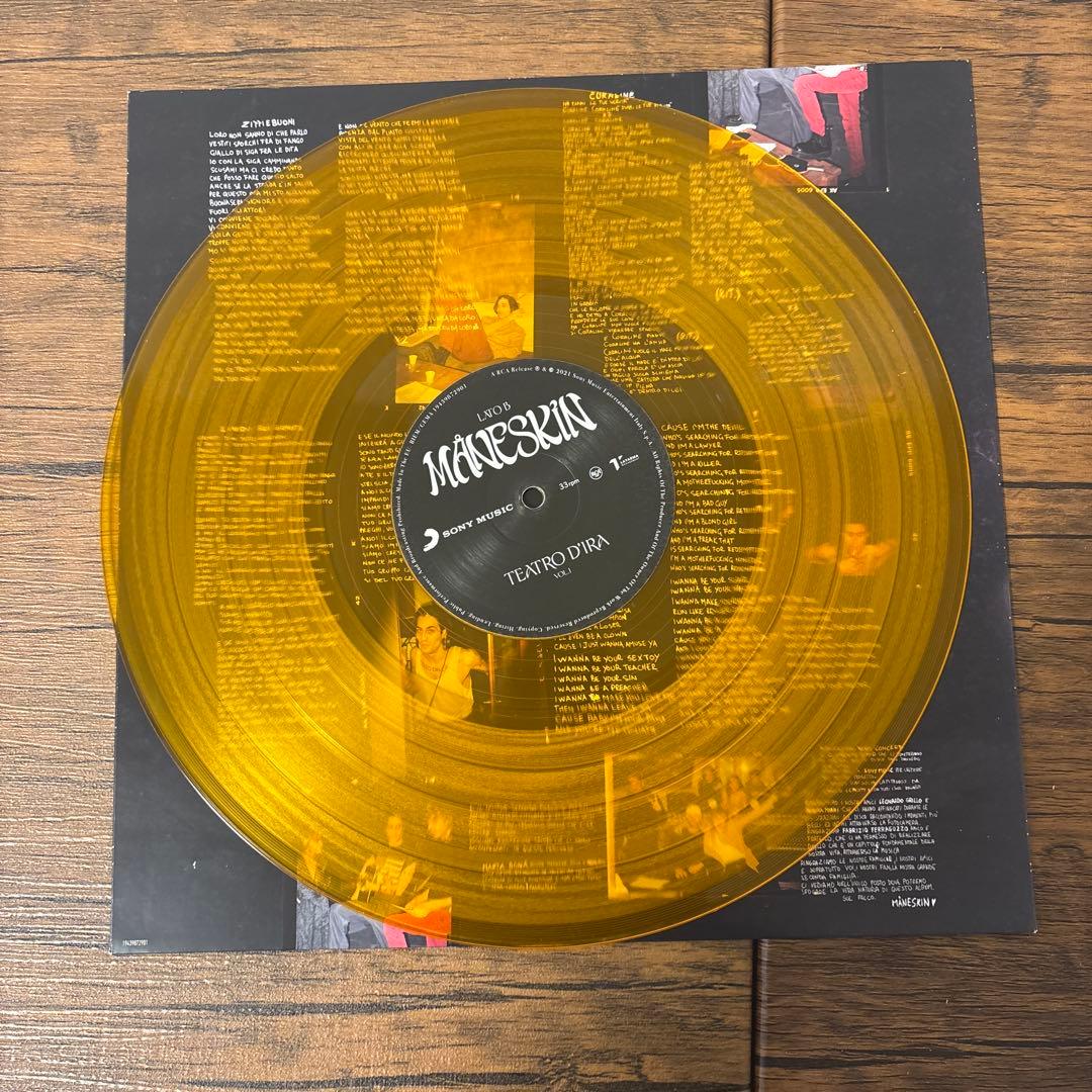 maneskin Teatro D'ira Vol. 1 レコード