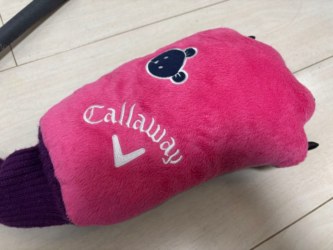 レディース　キャロウェイ　REVA レヴァ　ドライバー　クマのヘッドカバー付き！
