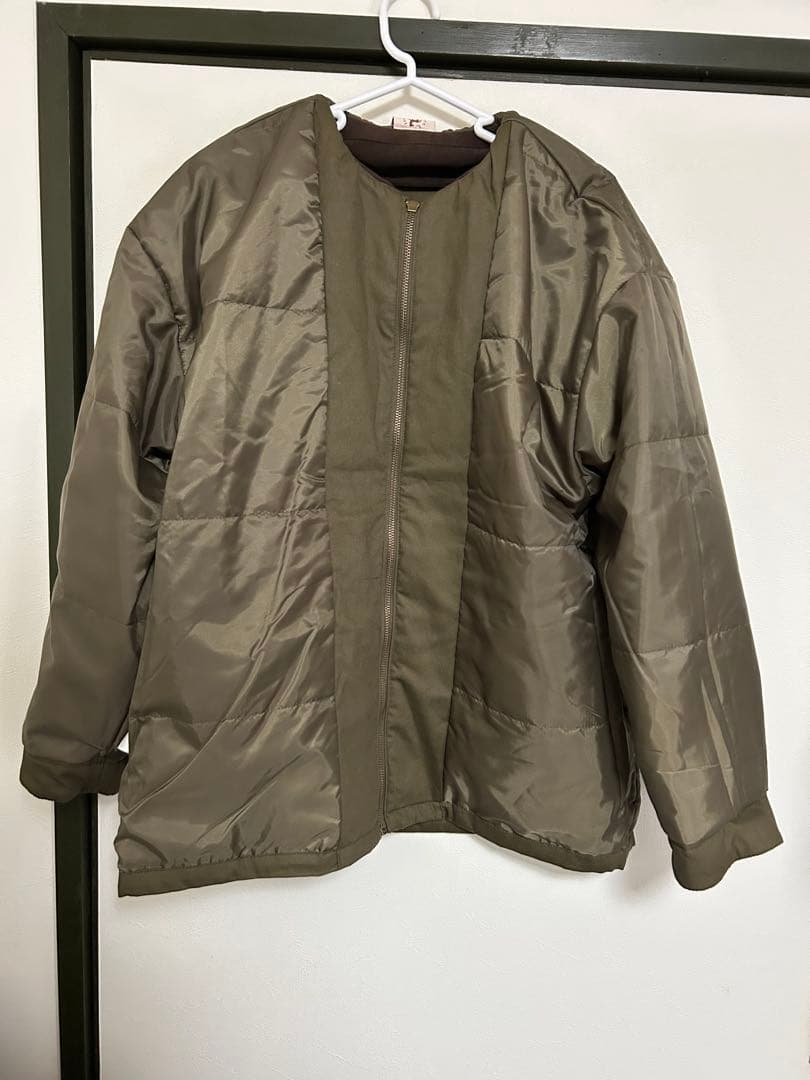 【NASU FARM VILLAGE】アソート中綿ジャケット　ニコアンド　カーキ
