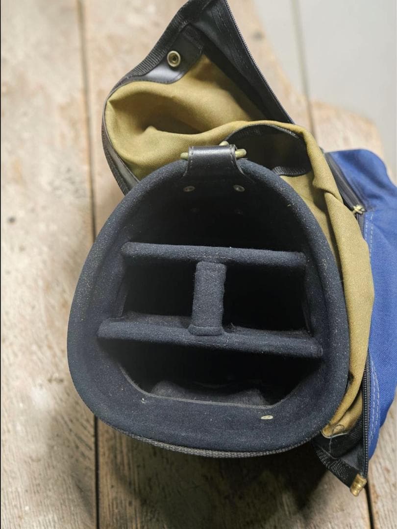 送料無料/美品Ken Collection スタンド式キャディ オリーブグリーン