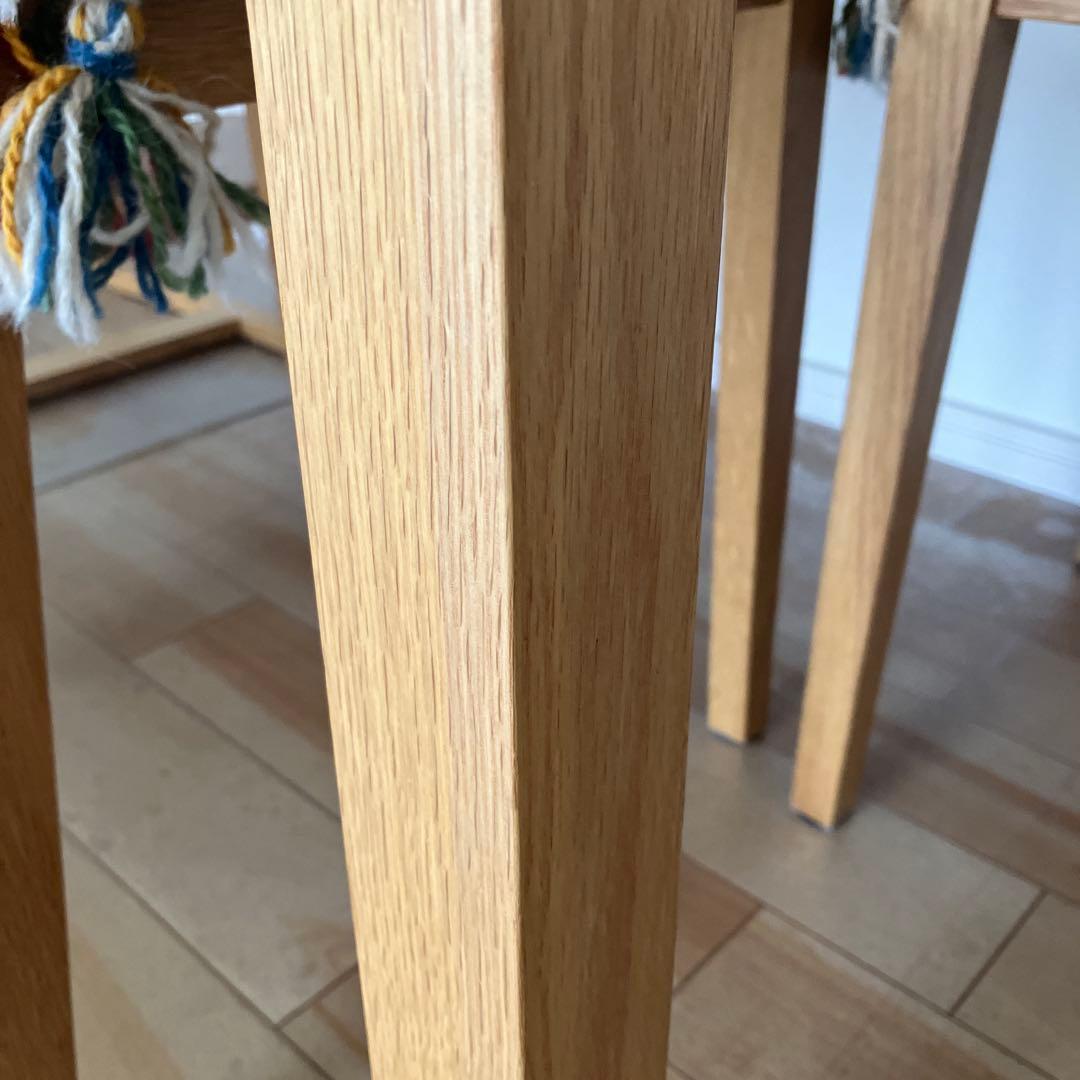 無印良品　エクステンションテーブル　木製　ダイニングテーブル