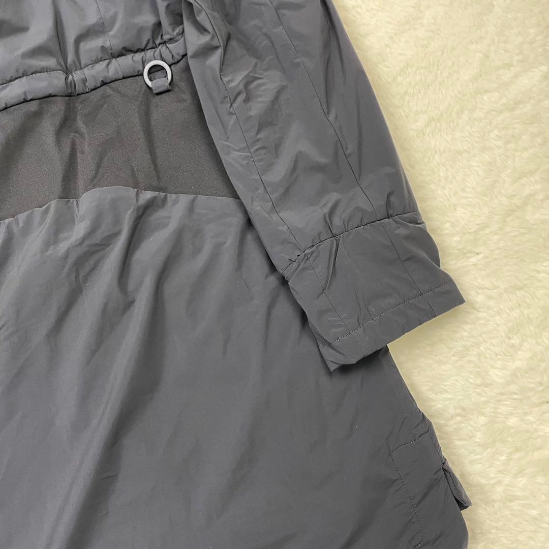 美品　Pearly Gates フリースライニング フード付ジャケット ネイビー