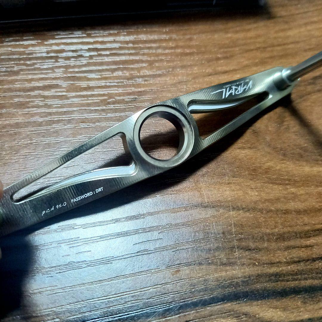 DRT、バリアルハンドル95、大人気カラー!! シルバー、美品、カルフォーム