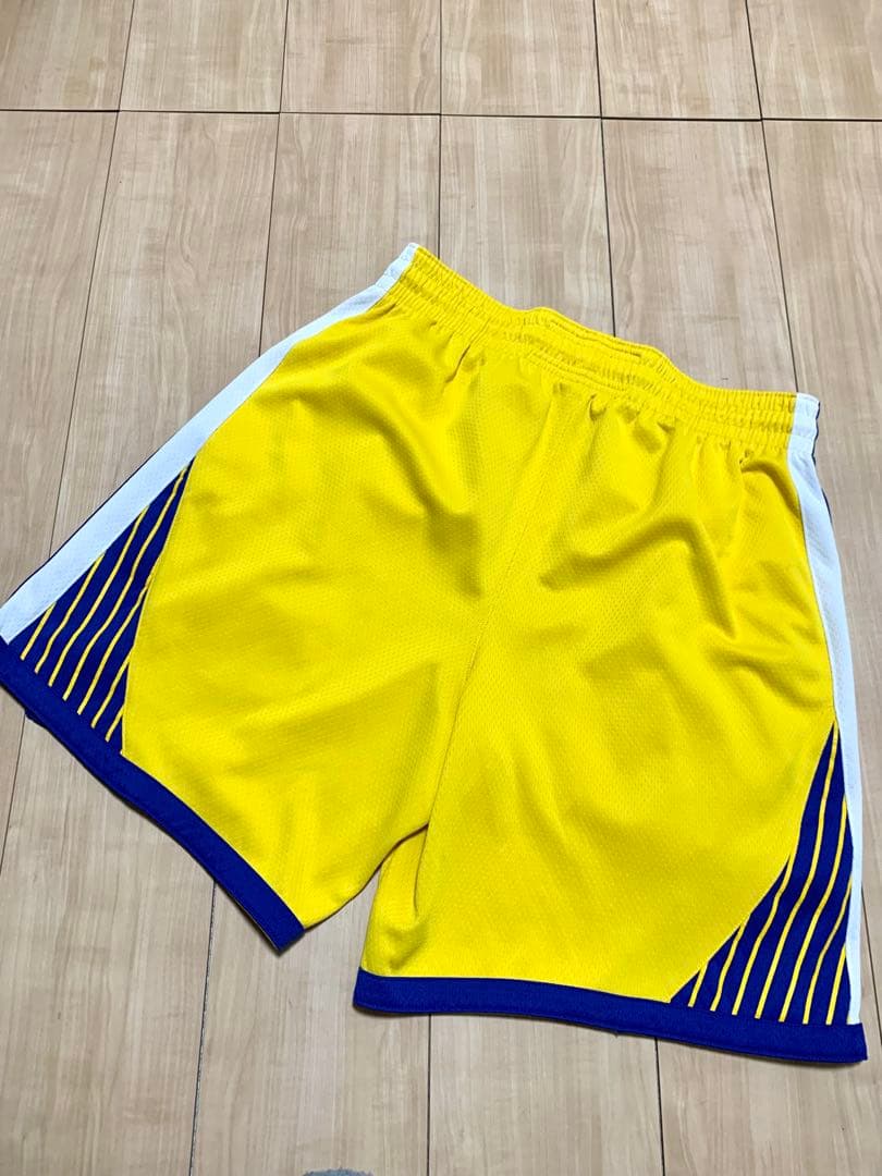 最終価格 美品 NBA NIKE ウォリアーズ バスパン