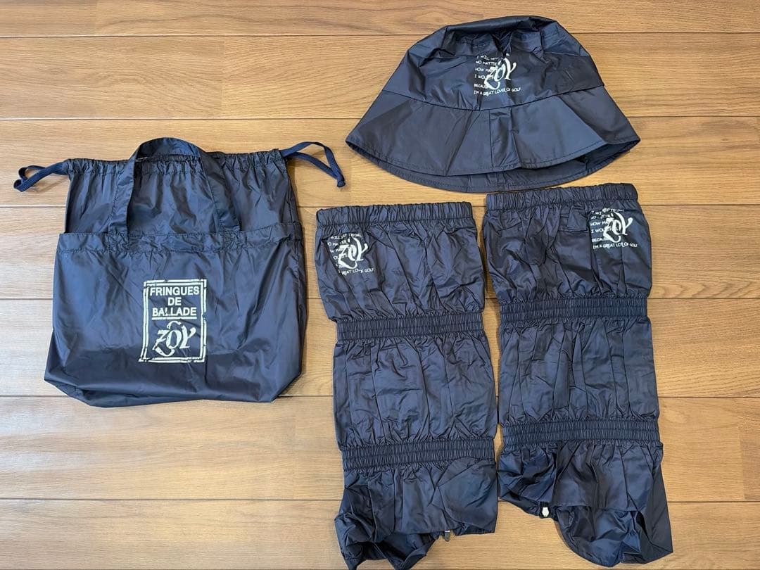 新品　ZOY WONDER RAIN WEAR ゴルフレインウェア　36