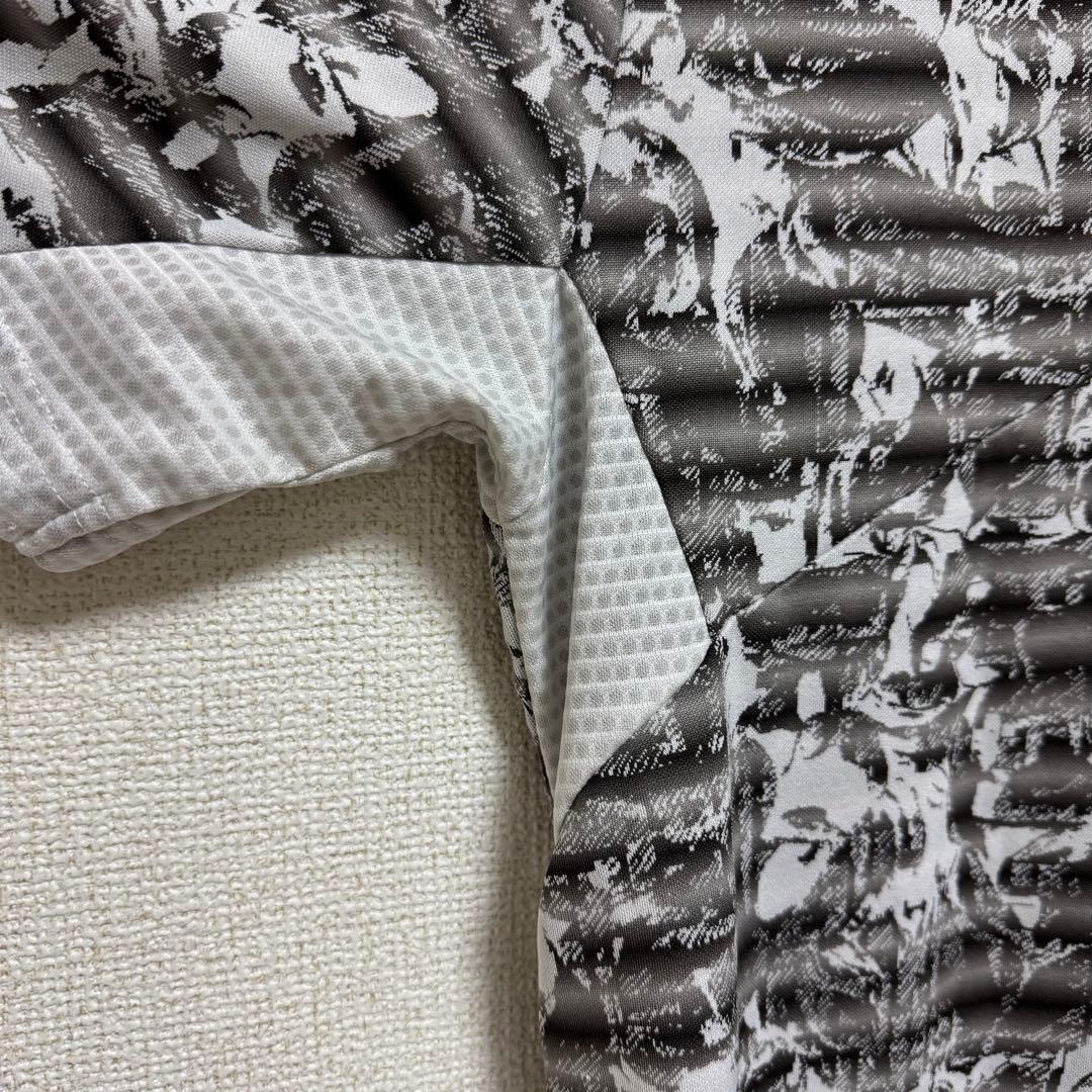 OAKLEY オークリー スカル ポロシャツ 半袖 総柄 ゴルフウェア ゴルフ