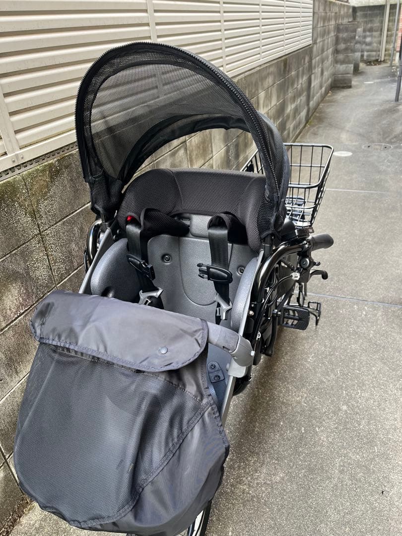 2025年10月購入新品ギュットクルーム電動アシスト自転車 チャイルドシート付き