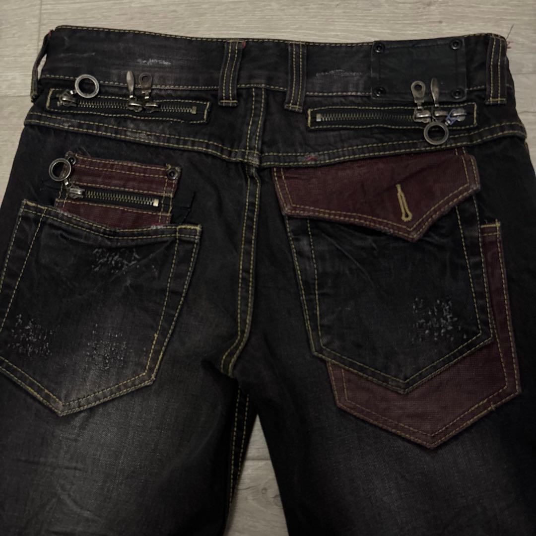 semanticdesign ギミック ブーツカットデニム Y2K アーカイブ