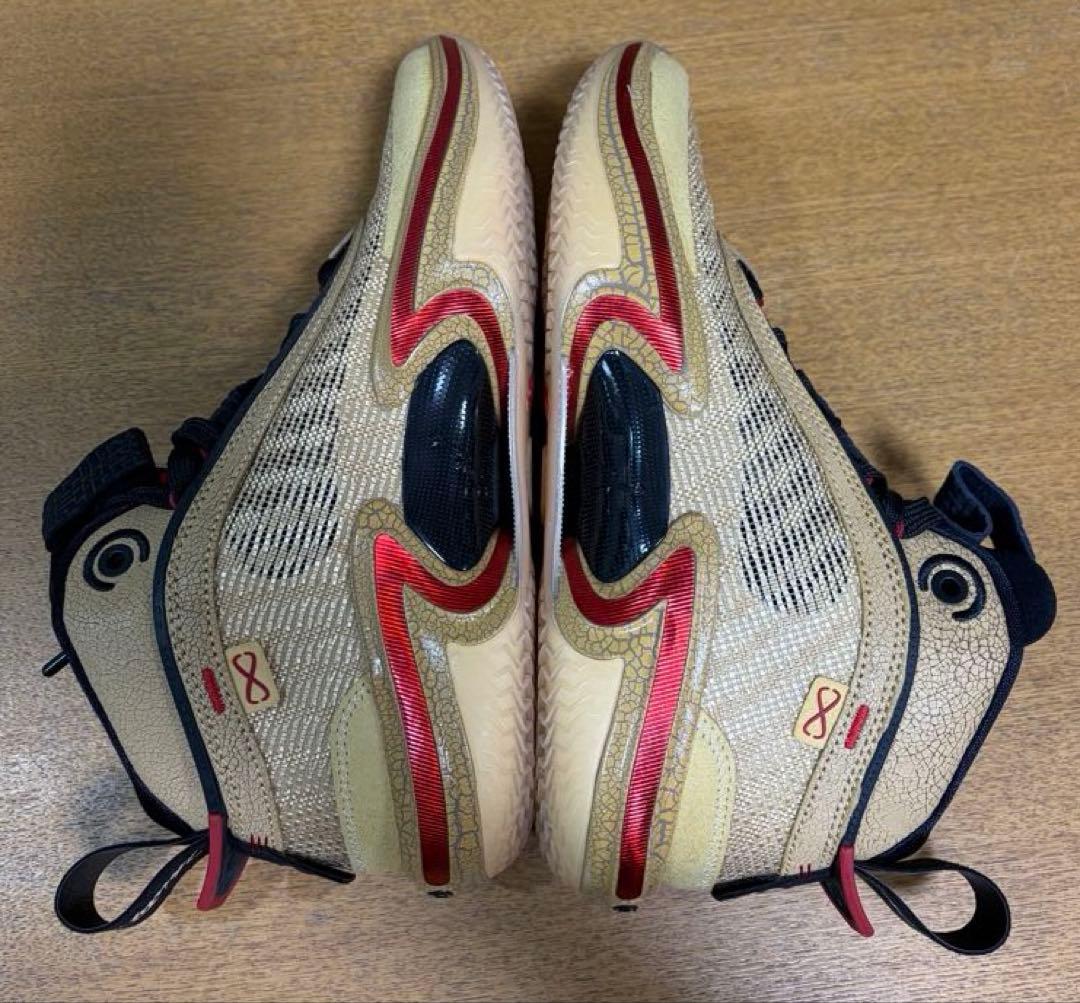 NIKE/Air Jordan 23 八村塁選手 ベージュ/レッド 24.5cm