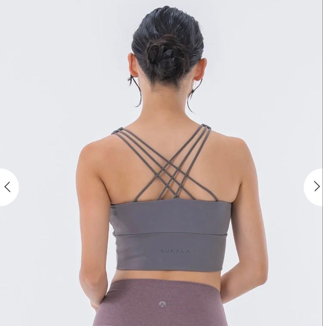 ★WEB完売商品★【SUKALA】ブラトップ付きフローラルジャガードトップス