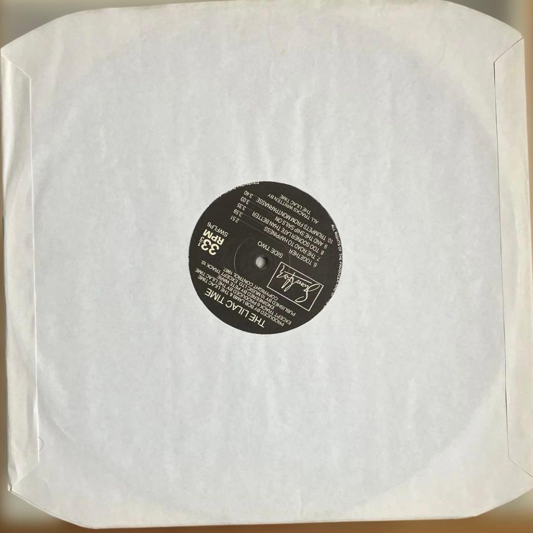 洋楽 THE LILAC TIME LP SWF-LP06