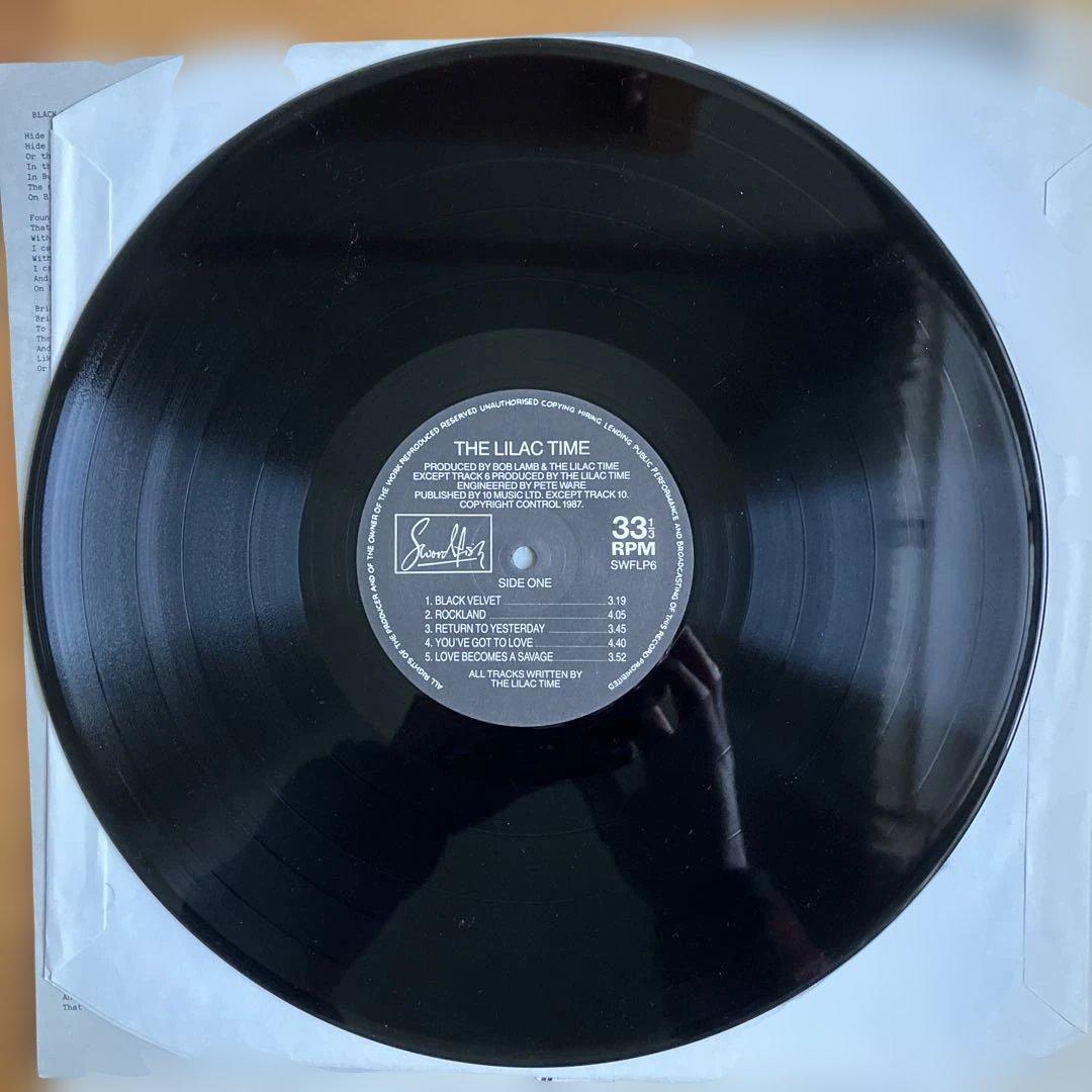 洋楽 THE LILAC TIME LP SWF-LP06