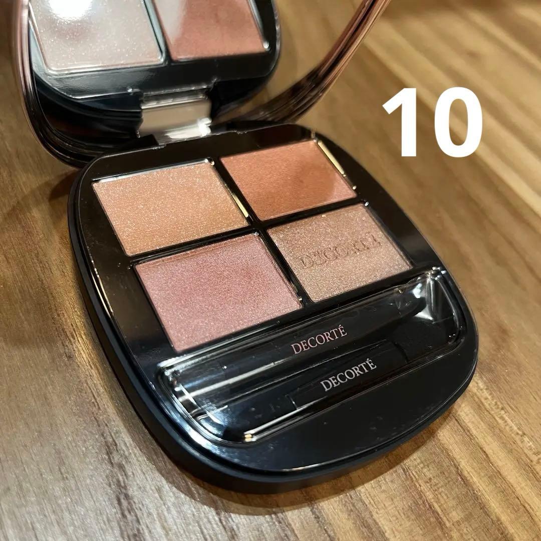 コスメデコルテ スキンシャドウデザイニングパレット 10 ruddyquartz