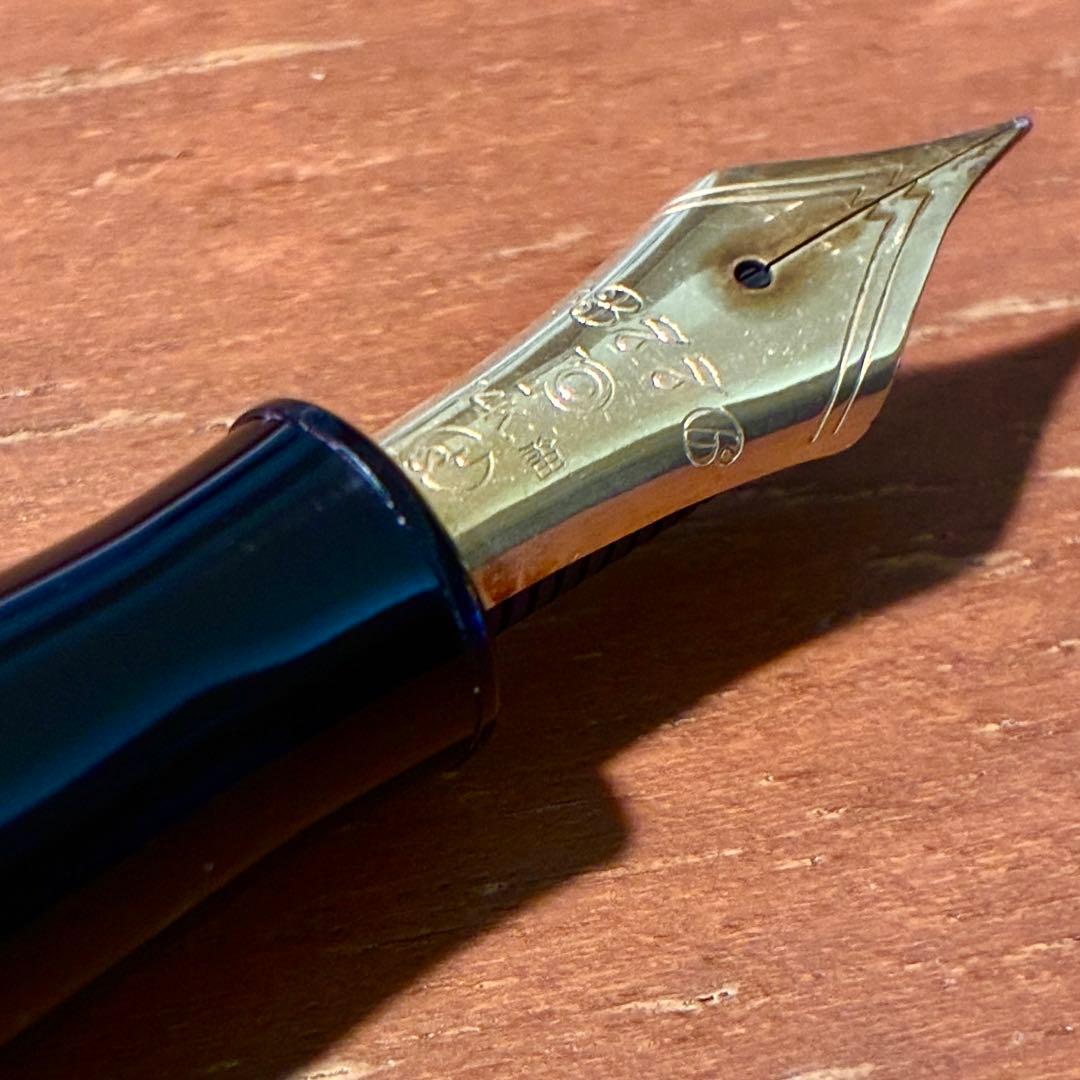 プラチナ万年筆 3776 万年筆 細字 中古品