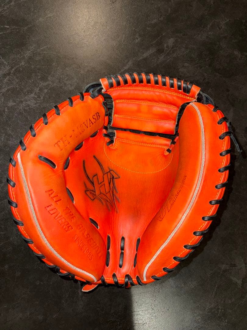 左投げ　キャッチャーミット　ハヤケヤマ