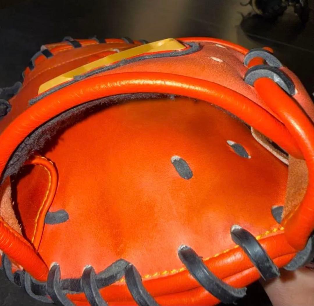 左投げ　キャッチャーミット　ハヤケヤマ