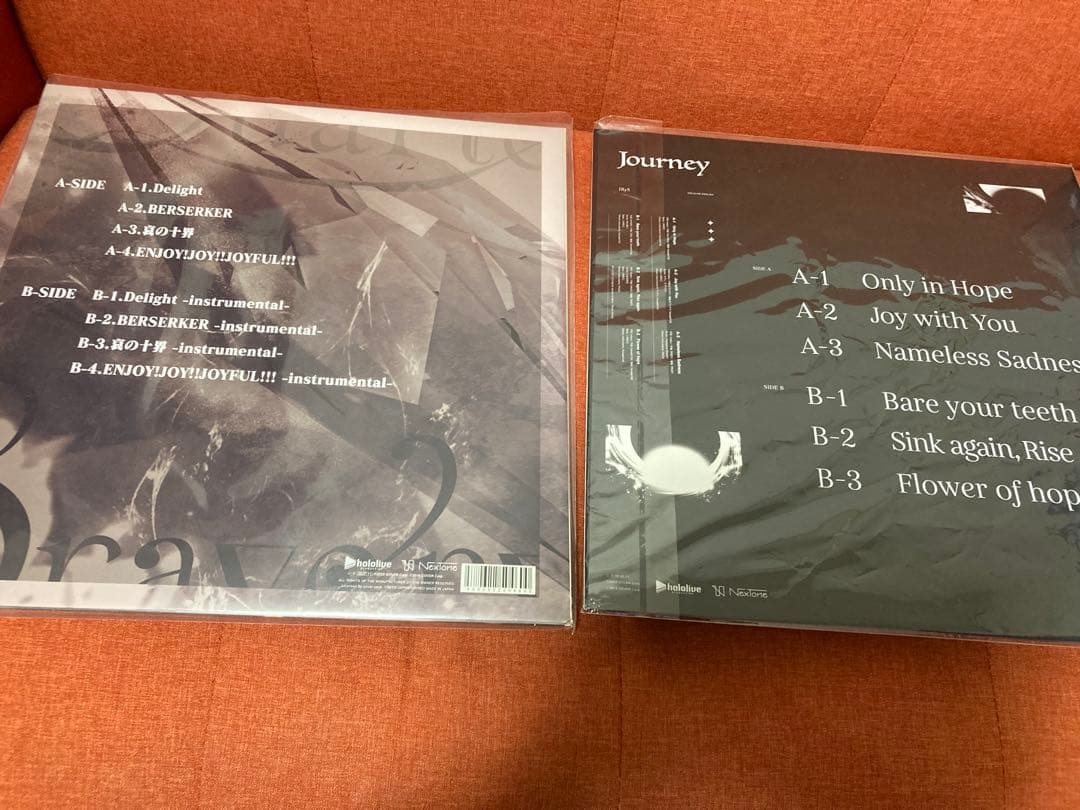 中古レコード　ホロライブ　IRyS 2点セット