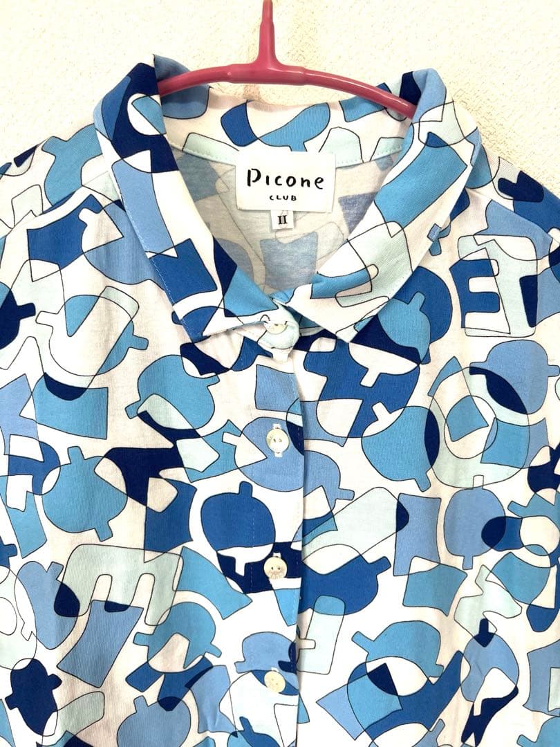 PICONE CLUB ポロシャツワンピース　半袖　日本製