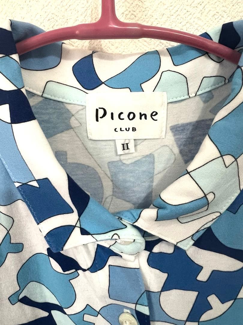 PICONE CLUB ポロシャツワンピース　半袖　日本製