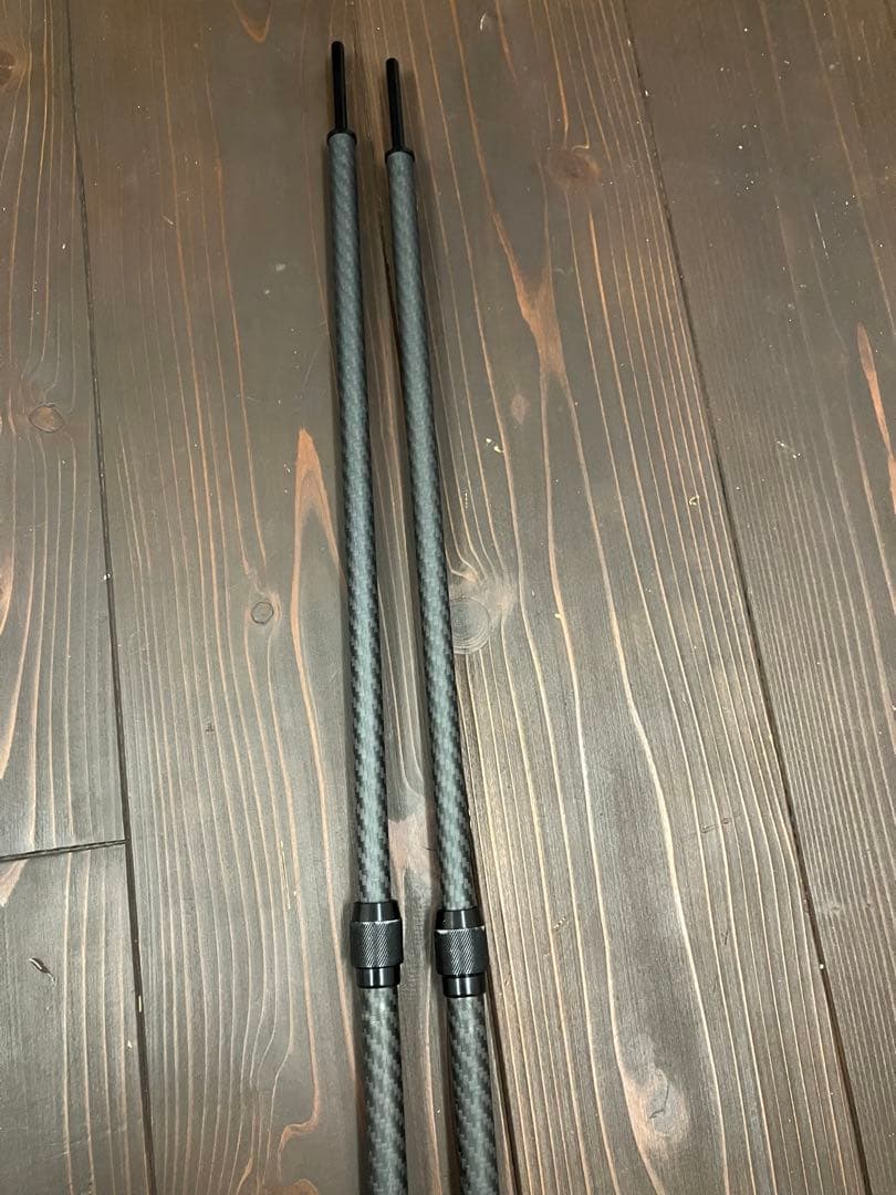 FIELDOOR カーボン タープポール テントポール 伸縮式　２本セット