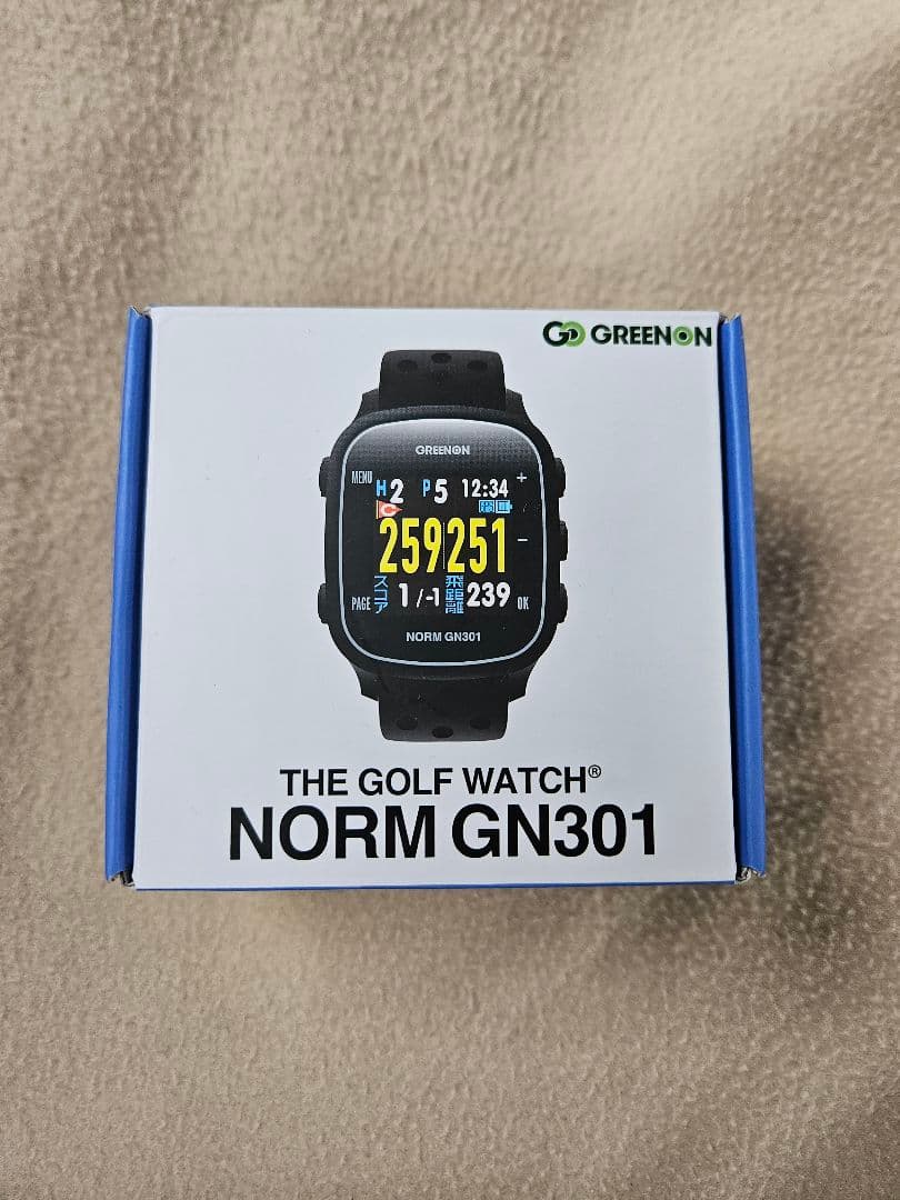 【新品】GREENON ゴルフウォッチ　NORM GN301