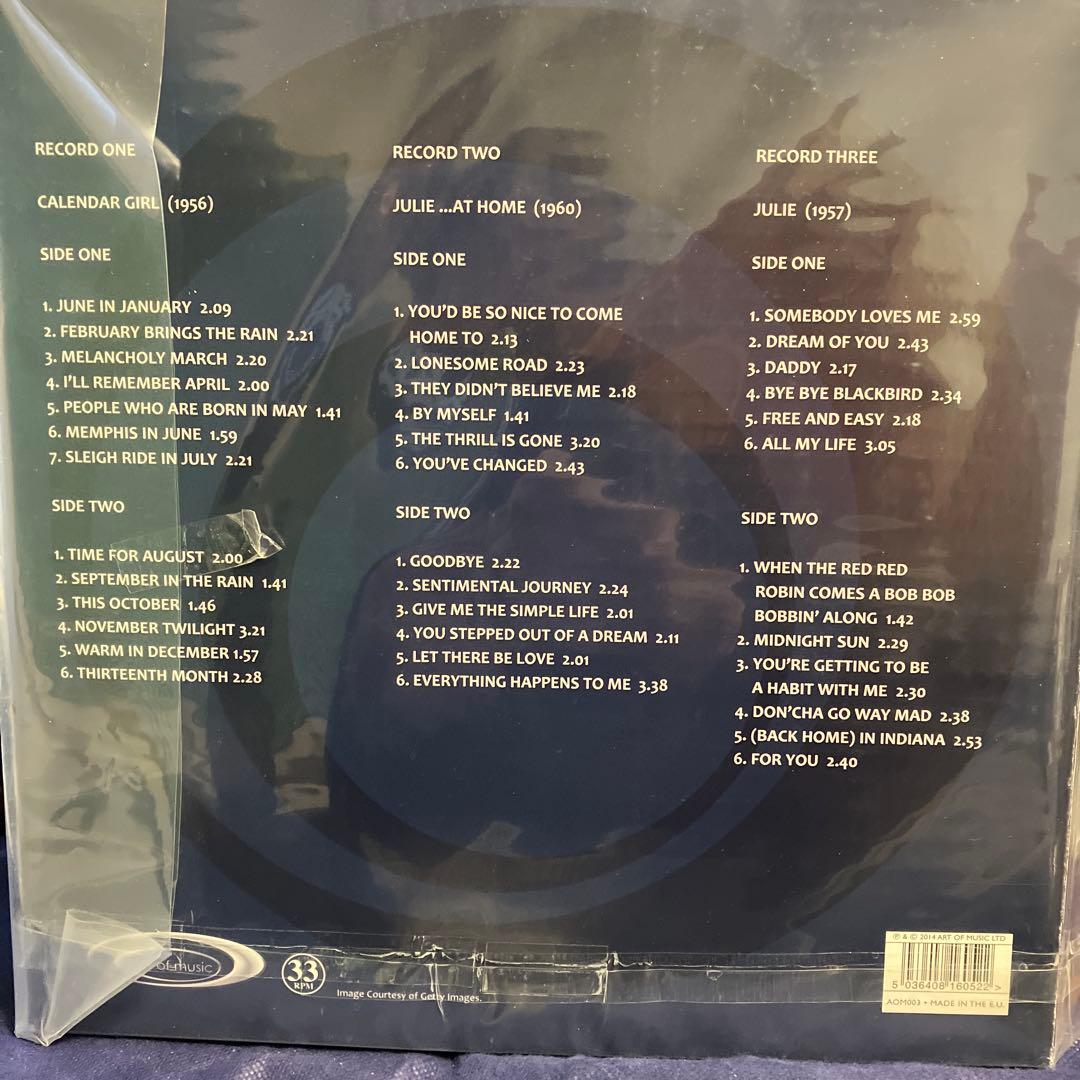 洋楽 JULIE LONDON 3 Classic Albums 3LP