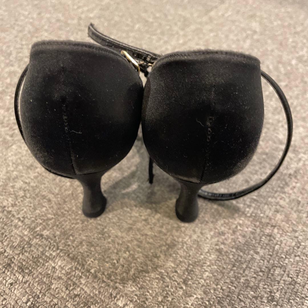 Kentdance 社交ダンス ラテンシューズ 23.5cm 黒 3足セット