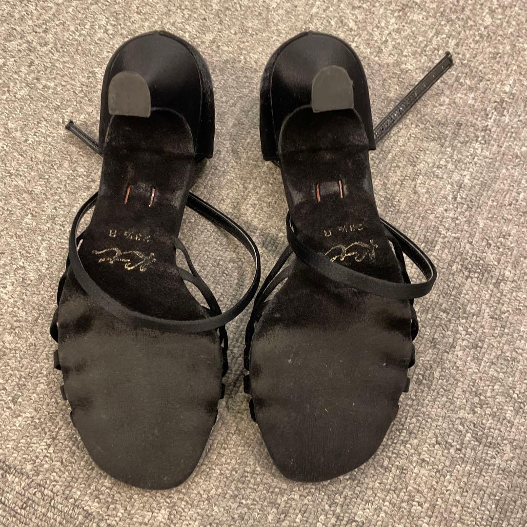 Kentdance 社交ダンス ラテンシューズ 23.5cm 黒 3足セット