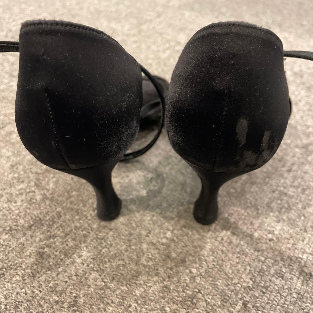 Kentdance 社交ダンス ラテンシューズ 23.5cm 黒 3足セット