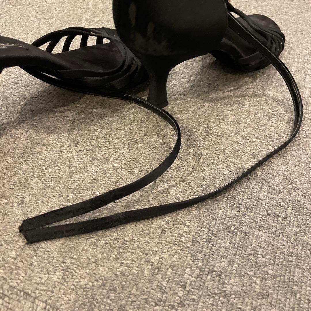 Kentdance 社交ダンス ラテンシューズ 23.5cm 黒 3足セット