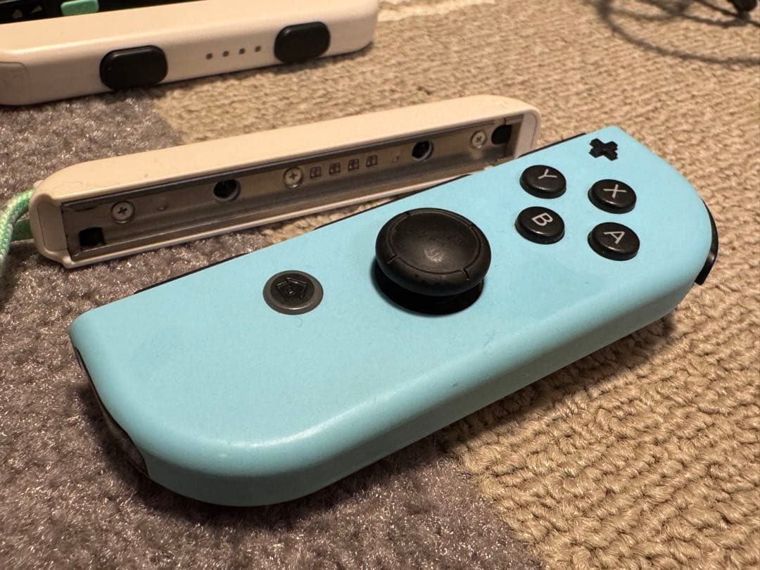 Nintendo Switch 本体 + 付属品。どうぶつの森デザイン