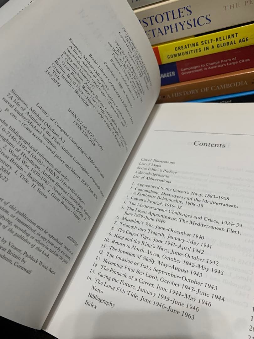 A Life of Admiral of… Andrew Cunningham