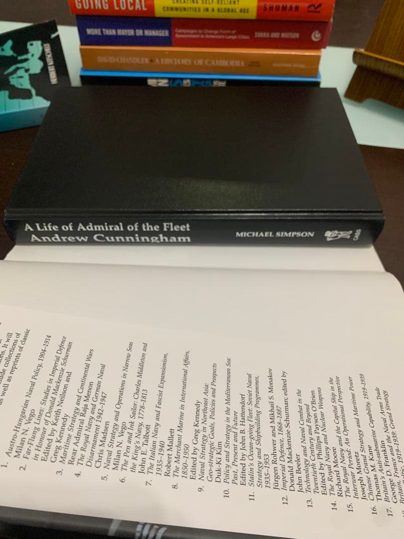 A Life of Admiral of… Andrew Cunningham