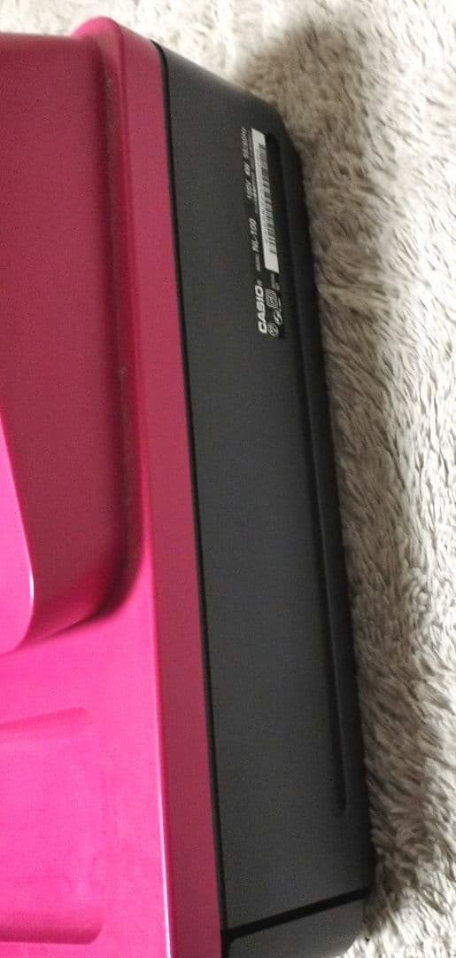 レジスタ　CASIO ピンク色　NL-100