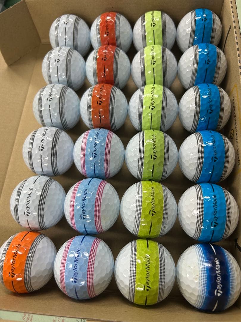 テーラーメイド中古ゴルフボール　ツアーレスポンス　TP5 TP5 ｘ