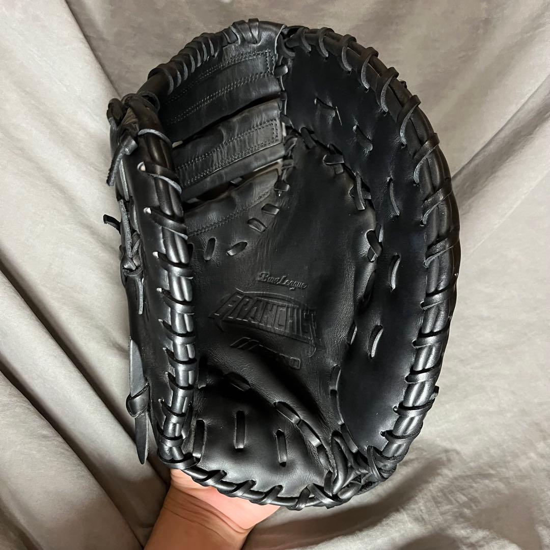 《美品》Mizuno ビューリーグ　ファーストミット 黒