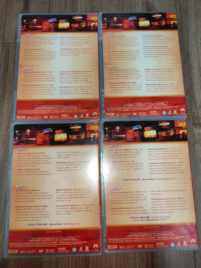【希少海外ドラマ】MELROSE PLACE　メルローズプレイス シーズン1-4
