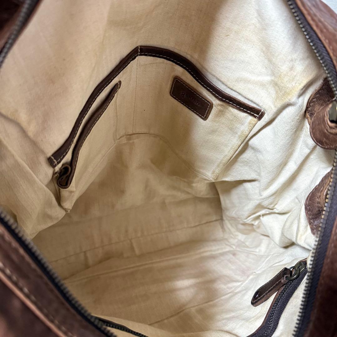 フルハウス　genten ゲンテン　オールレザー　総革　大きめトートバッグ