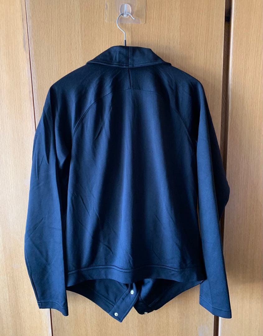 GUCCI ブラック フリル襟カーディガン フロントオープン