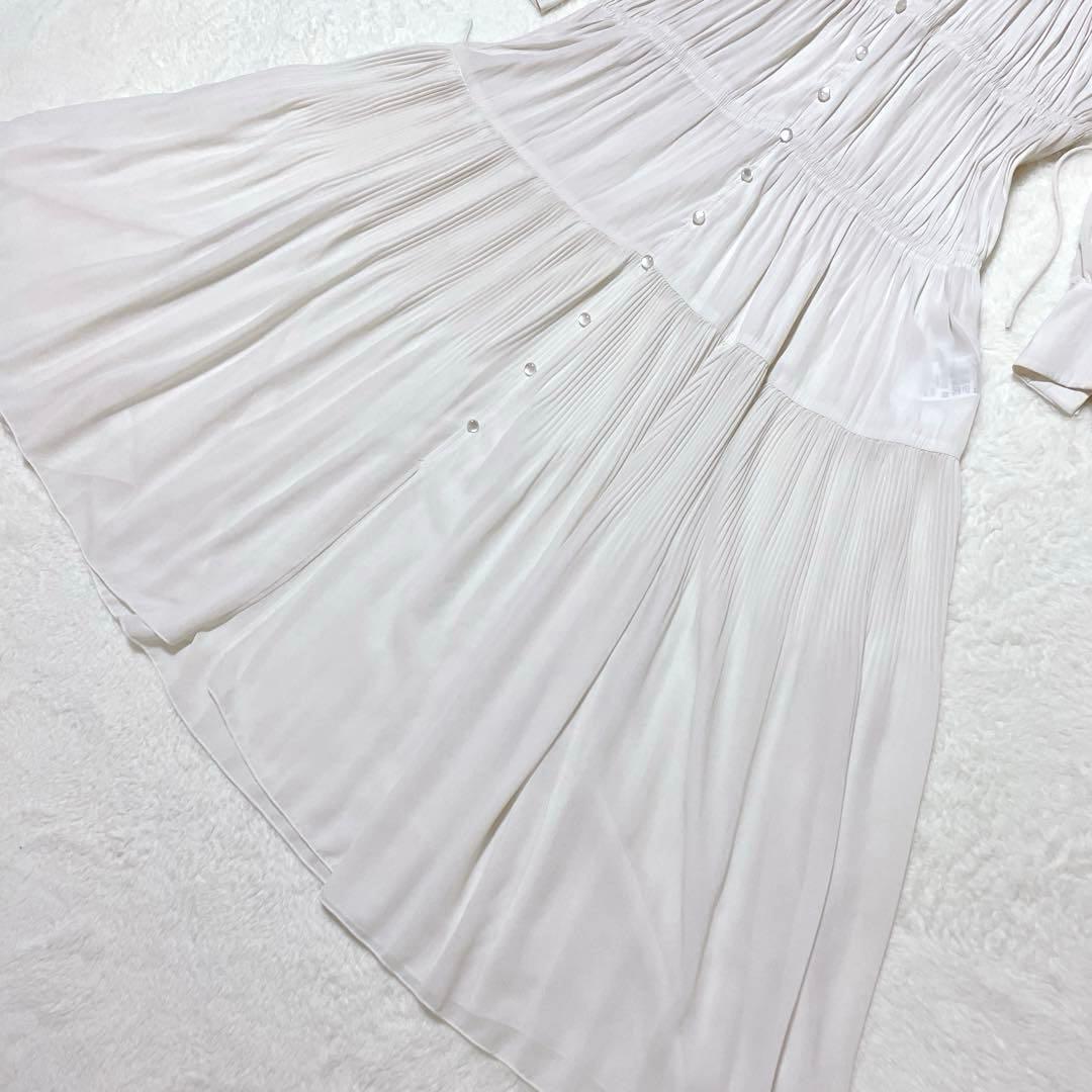 【未使用】COCODEAL ココディール ギャザードロストティアードワンピース