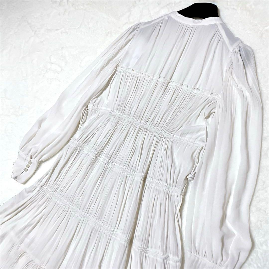 【未使用】COCODEAL ココディール ギャザードロストティアードワンピース